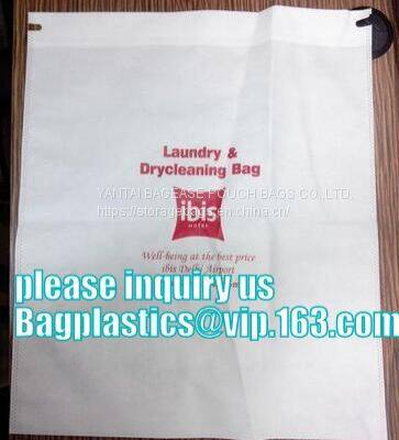 DRY CLEANING GARMENT BAG COVER, SANITARY LAUNDRY BAG, HOTEL, LAUNDRY STORE, CLEANING SUPPLIES,HANGER BAG photo-5