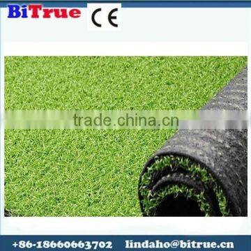 artificial turf with rubber backing