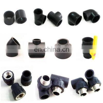 Pipe Fitting Manufacturer Direct Sales Black Color PE Elbow 22.5 DEG photo-2