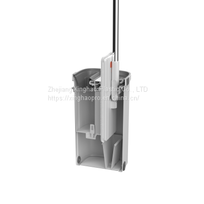 household hand free 360 easy use Floor cleaner Flat squeeze Mop with bucket self-cleaning mop