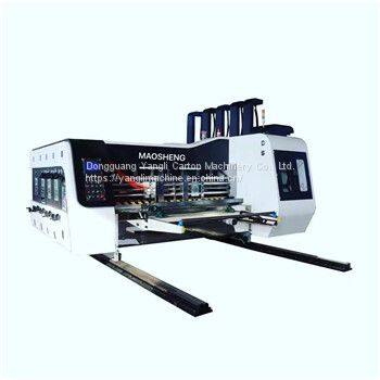 High Speed Printing Slotting Die Cutting Machine Corrugated Box Printing Machine Cardboard Box Die Cutting Machine photo-2