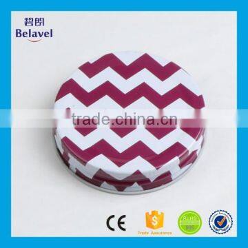 Bulk Cheap Glass Jam Jar Colorful Screw Lid Metal Lug Cap photo-4