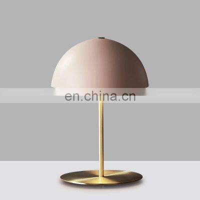 Nordic Bedside Table Lamp Simple Creative Decor Desk Light Art Mushroom Night Lamps For Children's Bedroom Living Study Room