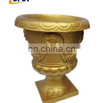 Fiberglass frp planter small size with outdoor use flower  pot