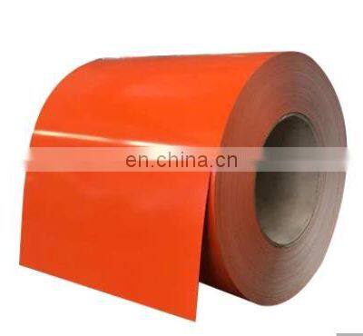 0.12-6.0mm Prepainted steel coil color coated steel coil sheet plate strip roll China manufacturer RAL steel PPGL