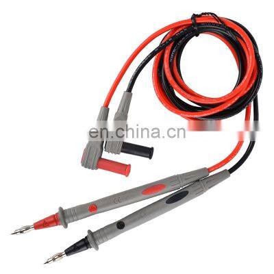 Mestek 10A 1000V Probe Test Leads Pin for Digital Multimeter Needle Tip Multi Meter Tester Lead Probe banana plug probe pen