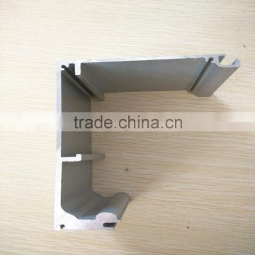 hot aluminum extrusion profile for industry produced by large press