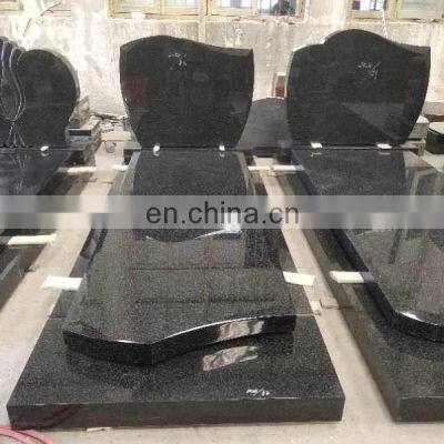 Factory Sale China Black Granite Stone Funeral Monuments and Headstone photo-4