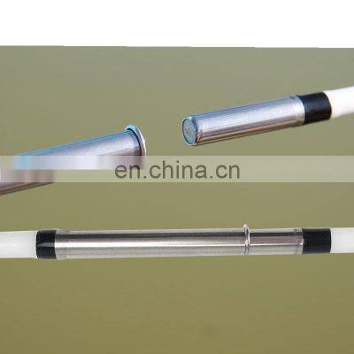 Saltwater Fishing Surf Casting Fishing Rod 2 Sections Pieces Parts Units Solid Colored Glass Rod Fishing Rods