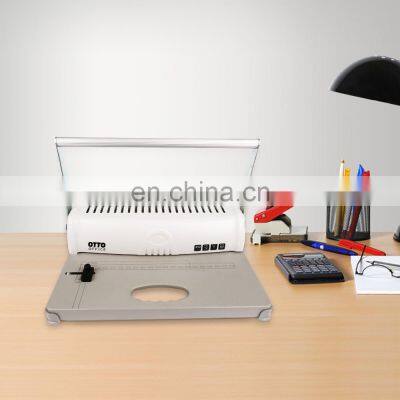 Factory Direct 450 Sheets Binder Machine Office Use A4/303mm Comb Binder 21 Holes Paper Manual Book Binding Machine photo-4