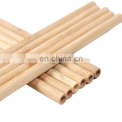 Safe Disposable Drinking Straws 100% Natural Bamboo Straws For Juices