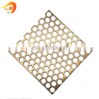 Perforated mesh sheet punching stainless steel punched mesh plate