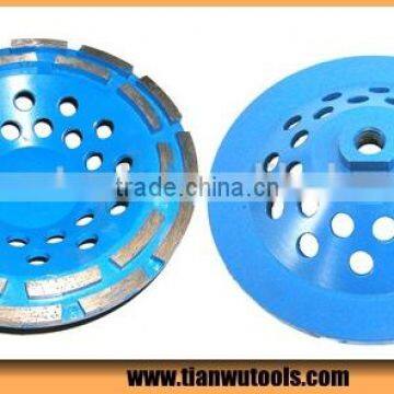 Dia.7" HTC machine Walking a millstone cutting concrete grinding pad
