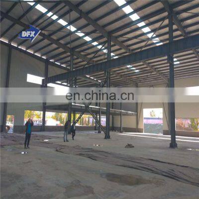 Customize High rise steel structure shopping mall garage workshop steel workshop building