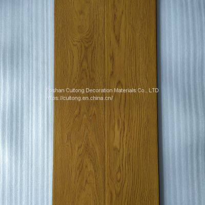 Teak Colored Wood Engineering Board Library Laminate Flooring Office Laminate Flooring Showroom Specialty Store Wood Flooring photo-5