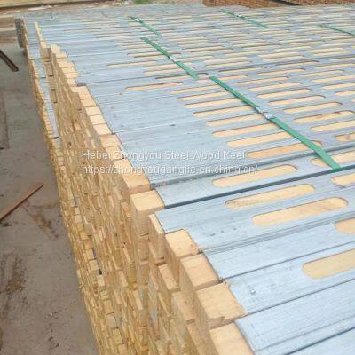 Manufacturer of steel and wood keel and steel clad wood