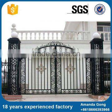 Green Product Galvanized Used Wrought Garden Iron Gate For Sale photo-5