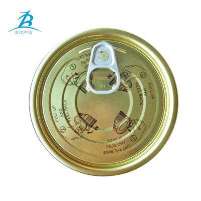 83mm 307# Easy Open Tin Can Lid Tinplate Lid Easy Open Ends TFS EOE for Food Cans photo-3