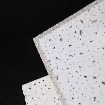 Acoustic Ceiling Tile Mineral Wool Glass Fiber Rock Wool 600X600 (2X2) Cinema Supermarket Office Ceiling photo-5