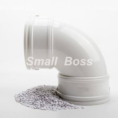 PVC Compound Granules UPVC/PVC Raw Material for Molding Plastic Pipes and Fittings photo-2