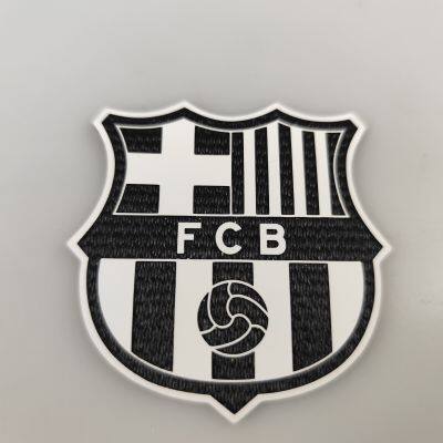 Tpu High Frequency /silicone Printing /silicone Laser Cutting /mould Silicone Heat Transfer Patches for Sports-wear/jerseys/hats/shirts/jackets photo-5