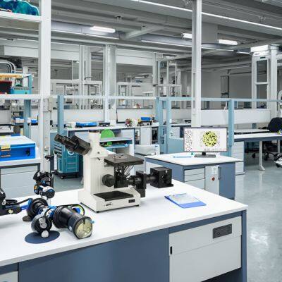 High Quality HST101-BW Trinocular Inverted Metallography Microscope photo-6