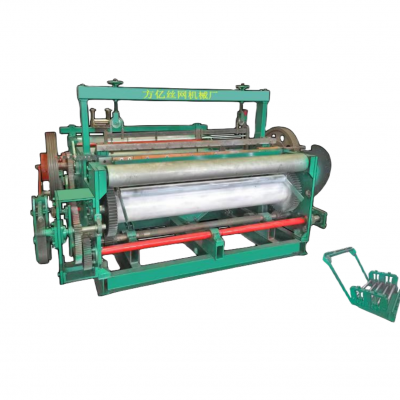 Industrial-Grade Metal Mesh Weaving Machine for Security Fencing Production