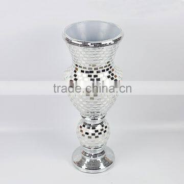 resin vase, small glass craft vase,24 inch vase