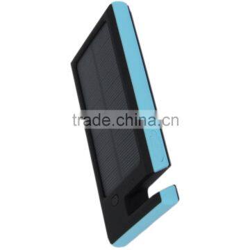 abs power bank High Quality long time rechargeable Solar power bank 8000mah hot new products for 2015