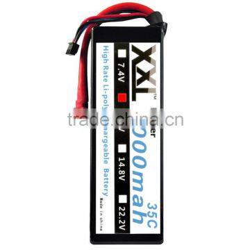 XXL 35C 4000mAh 11.1V Rechargeable Lipo Battery for RC Toy