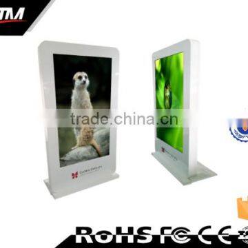 Media Player Oem Public advertisment 84 inch 4K free standing hd 1080p lcd Industrial panel Touch advertising player kiosk