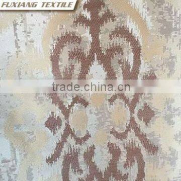 100% Polyester Jacquard Geometric Window Curtain Fabric photo-4