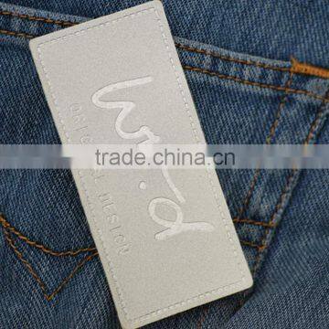 New Arrival Promotional Printed Custom Leather Patches photo-2