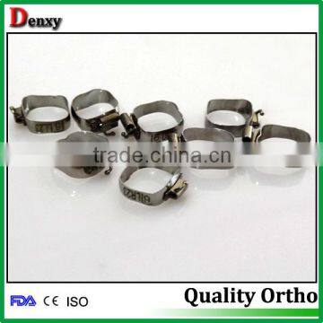 high-quality 022 Roth convertible orthodontic molar band with buccal tubes