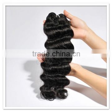 Alibaba express No Tangle No shed Hair Weave 100 Percent Human Hair India Wholesale Hair Weave