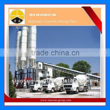 HZS90: Stationary Concrete Mixing Plant (90m3/h)