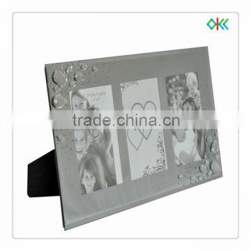 three holes shower glass frame picture frame