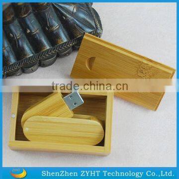 High Quality Promotion Usb Flash Disk With Wooden Keyring Usb Flash Drives photo-2