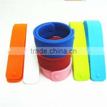 2015 Promotional Silicone Slap Watch With Janpanese Movement photo-2