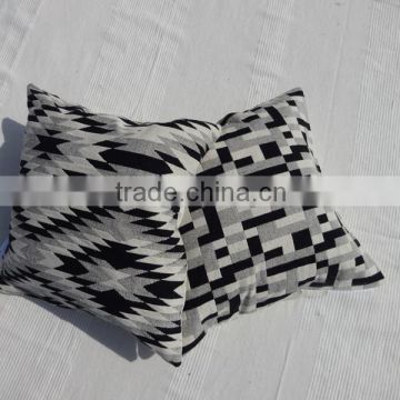 customised woven pillow covers