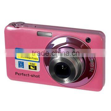 Full HD Digital Camera With 2.7'' TFT LCD and 5X Optical Zoom 9.0 Mega Pixels CMOS Sensor DC-V600 photo-4