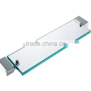Wall Hang Single Tiler Glass Towel Shelf