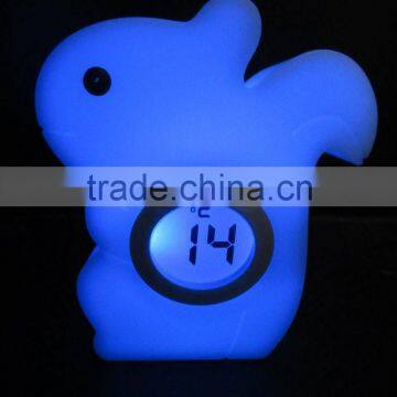 Colour Changing Room Night light with thermometer