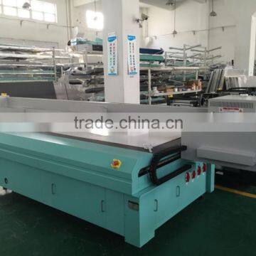 Large Format UV Flatbed Printer, 2.70m*1.25m UV Flatbed Printer With Konica or Ricoh Gen5 Head, CMYK LC LM White Varnish Color photo-3