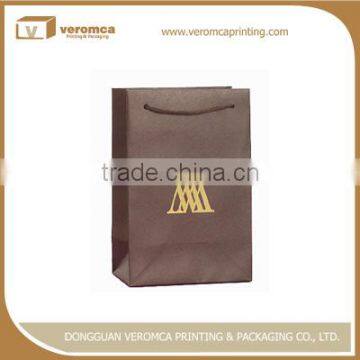 Veromca printing washable kraft paper bag wholesale
metallic foil gift bags