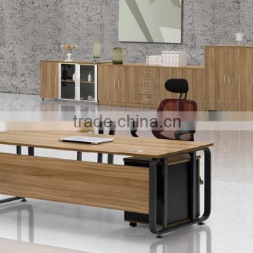 Luxury wooden office executive desk legs metal (SZ-ODB315)