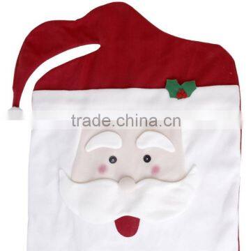 High quality christmas chair back cover/christmas decor chair cover