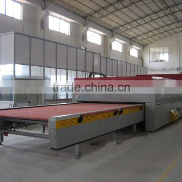 China Flat Horizontal Glass Physical Tempering Furnace