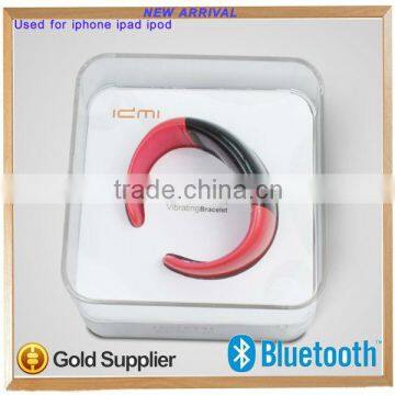 fashional and OEM model 2013 bluetooth silicone bracelet