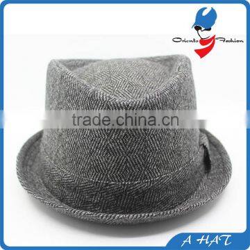 custom made wool felt fedora hat